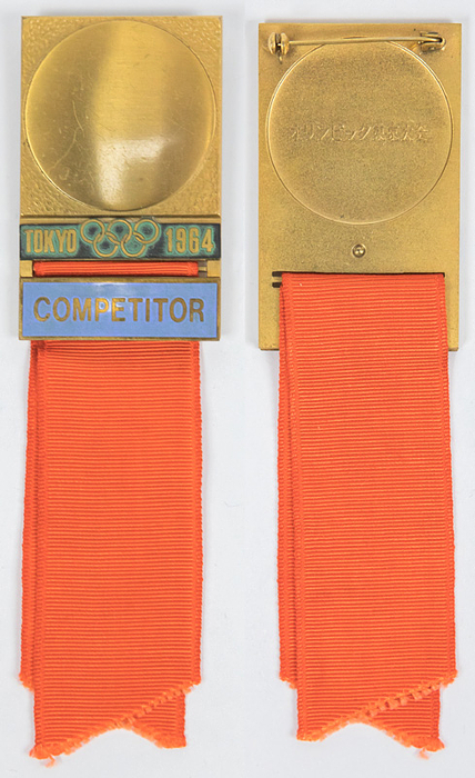 Participation Badge: Olympic Games 1964.