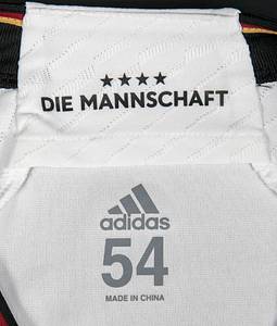 Original match worn / issued DFB Spielertrikot mit der Rückennummer 4. Getragen von Jonathan Tah am 12.09.2023 im Freundschaftsspiel gegen Frankreich. Deutschland - Frankreich 2:1. Status:AAB. - Bild 6
