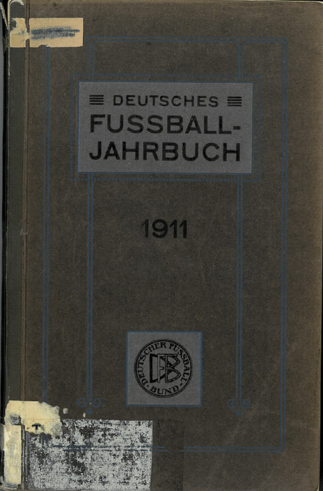 DFB 1911  | Deutsches Fußball-Jahrbuch 1911, 8.Jahrgang.