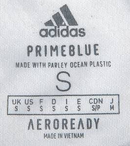 match worn football shirt Germany 2022 - Original match-worn/issued Germany shirt with the number 14. Worn by Jamal Musiala on June 7, 2022, in a UEFA Nations League group match against England. Germany - England 1:1. Status: AAB --Short-sleeved jersey; size S; DFB logo, two champion stars, and adidas logo embroidered; player name and number (front and back) rubberized; with UEFA Nations League patch and UEFA Foundation for Children patch; adidas Heat.Rdy. Jersey comes from the collection of a DFB supporter. Condition: A- - Bild 7