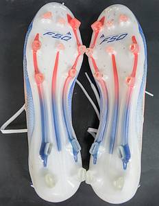 Wirtz - DFB - Schuhe 2024 EM  | Original match worn Spielerschuhe adidas F50. Getragen von Florian Wirtz in diversen Spielen für die Deutsche Fußball Nationalmannschaft bei der Europameisterschaft 2024. Mit Spielspuren. Status:ABA. - Bild 5