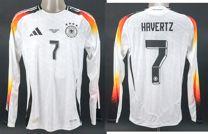 UEFA Euro 2024 match worn football shirt Germany