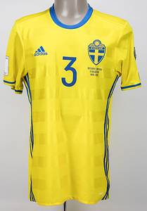 World Cup 2018 match worn football shirt Sweden - Bild 2