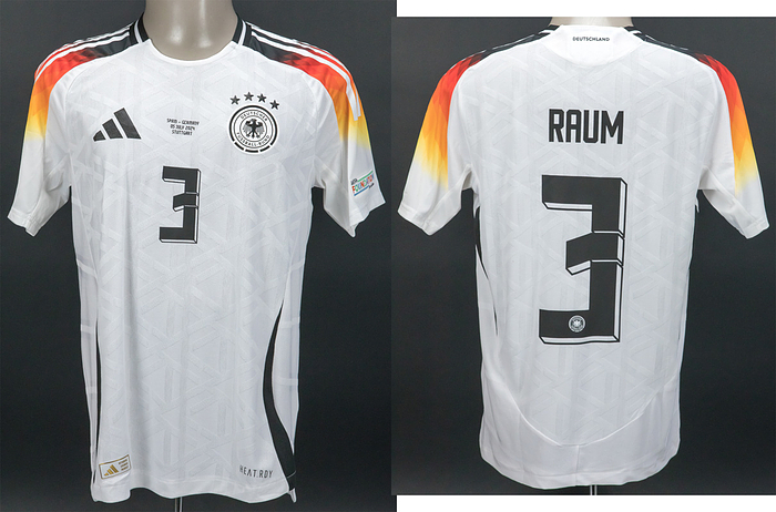 UEFA Euro 2024 match worn football shirt Germany