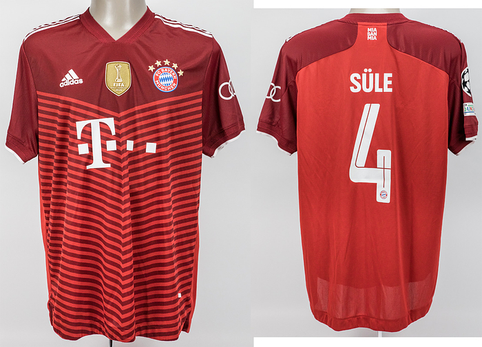 match worn football shirt Bayern Munich 2021/2022
