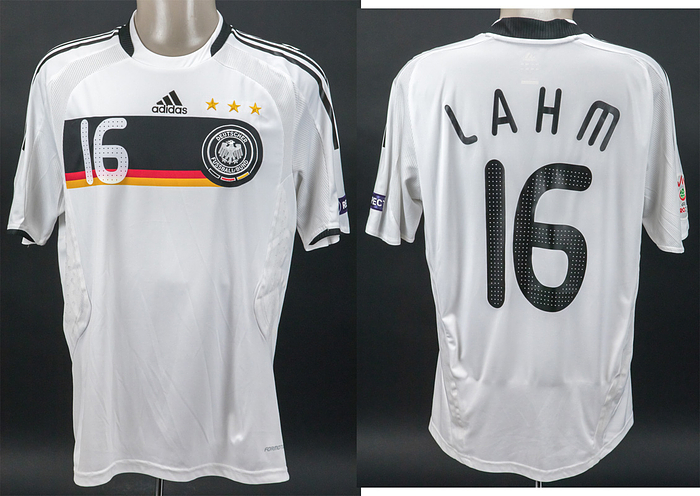 UEFA EURO 2008 match worn football shirt Germany