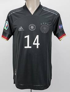 Original match worn / issued Spielertrikot von Deutschland mit der Rückennummer 14. Getragen von Jamal Musiala am 29.06.2021 im Achtelfinale der Fußball Europameisterschaft gegen England. England - Deutschland 2:0. Status:AAB. - Bild 2