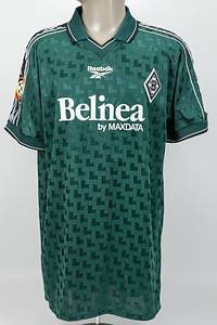 Original match worn Spielertrikot von Borussia Mönchengladbach mit der Rückennummer 6. Getragen von Matthais Hagner in einem Spiel der Fußball-Bundesliga in der Saison 1998/1999. Tauschtrikot von Gaudino. Status:ABA. - Bild 2