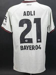 Original match worn / issued Spielertrikot von Bayer 04 Leverkusen mit der Rückennummer 21. Getragen von Amine Adli am 22.05.2024 im Finale der UEFA Europa League gegen Atalanta Bergamasca Calcio. Atalanta - Leverkusen 3:0. Adli ist 8-facher Nationalspieler von Marakko. Trikot ist photomatched. Status:AAC. - Bild 3