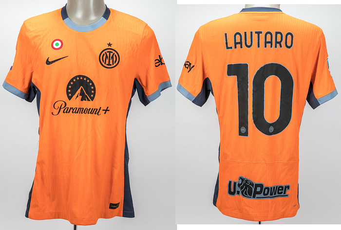 match worn football shirt Inter Milan 2023/2024