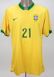 match worn football shirt Brasil 2006 - Bild 2