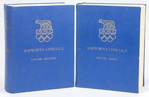 Official Report 1960  | Giochi Della XVII Olimpiade Roma 1960. Rapporto Ufficiale del Comitato Organizzatore. Band 1 + 2. - Bild 2