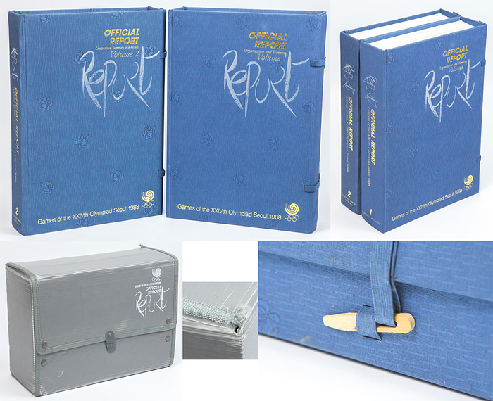 Official Report 1988, Seoul | Official Report Games of the XXIVth Olympiad Seoul 1988. Offizieller Bericht in zwei Bänden. ENGLISH Edition.