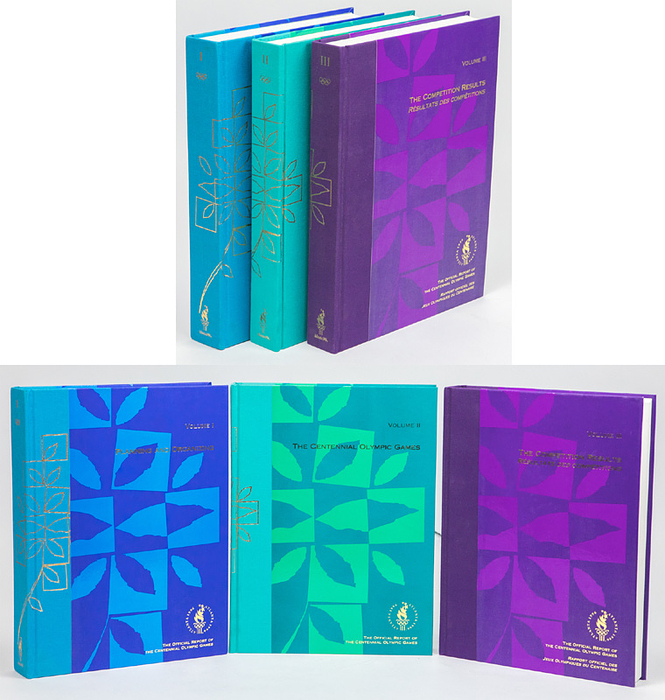 The Official Report Of The Centennial Olympic Games Atlanta 1996.
