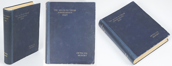 Official Report 1928, Rossem,G.van | The Ninth.Olympiad Amsterdam 1928. Official Report. (ENGLISCHE AUSGABE!.