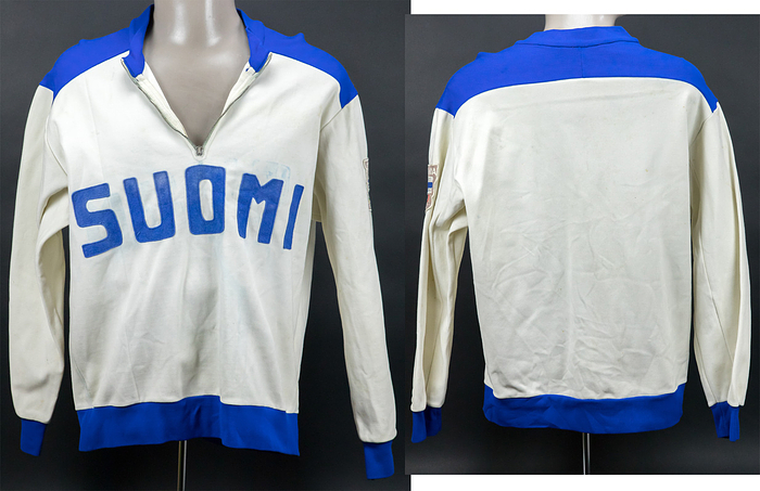 Olympic 1964 match worn tracksuit Jacket Finland
