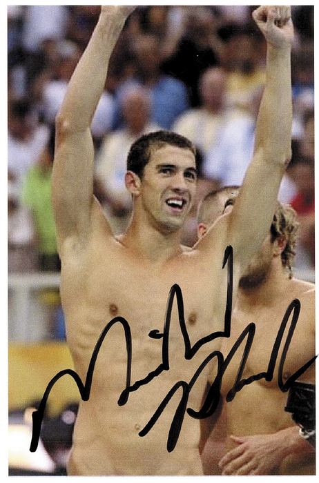 Autograph Olympic Games 2004 - Michael Phelps