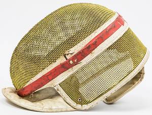 Olymic Games  1960 Fencing mask Germany - Bild 3