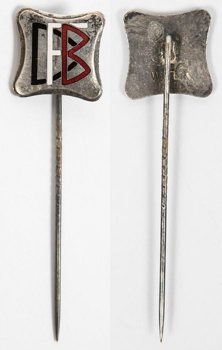 German Football FA Pre-war pin 1936