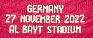 Original match worn / issued Spielertrikot von Spanien mit der Rückennummer 24. Getragen von Aymeric Laporte am 27.11.2022 im Gruppenspiel der Fußball Weltmeisterschaft gegen Deutschland. Spanien - Deutschland 1:1. Laporte ist UEFA Nations- Leaguue-Sieger 2023. Status:AAB. - Bild 5