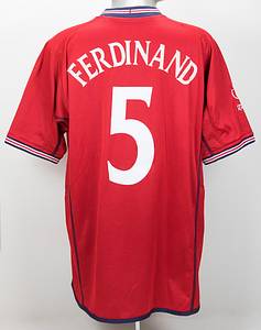 World Cup 2002 match worn football shirt England - Bild 3