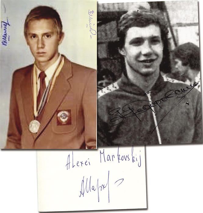 Olympic Games 1980 autograph swimming USSR