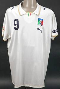 UEFA Euro 2008 match worn football shirt Italy - Bild 2