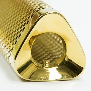 Olympic Games London 2012 Official Torch - Original torch from the Olympic Torch Relay at the Olympic Games London 2012. Alauminium-alloy with a layer of gold, perforated by 8,000 holes. Weight 800 g, lengt 80 cm. Condition: A- - Bild 5