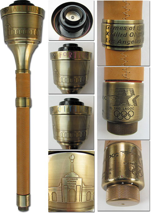 Olympic Games Los Angeles 1984. Official Torch
