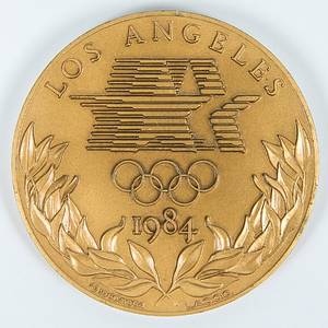 Olympic Games 1984. Participation medal Los Angel - Bild 3