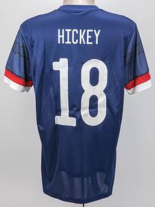 Original match worn / issued Spielertrikot von Schottland mit der Rückennummer 18. Getragen von Aaron Hickey am 29.03.2022 gegen Österreich. Österreich - Schottland 2:2. Status:AAB. - Bild 3