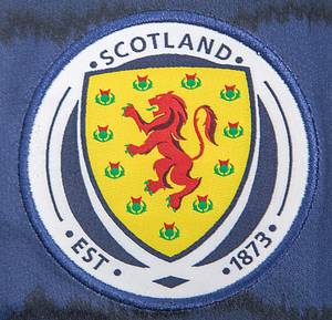 Original match worn / issued Spielertrikot von Schottland mit der Rückennummer 18. Getragen von Aaron Hickey am 29.03.2022 gegen Österreich. Österreich - Schottland 2:2. Status:AAB. - Bild 4