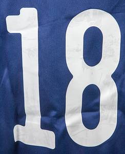 Original match worn / issued Spielertrikot von Schottland mit der Rückennummer 18. Getragen von Aaron Hickey am 29.03.2022 gegen Österreich. Österreich - Schottland 2:2. Status:AAB. - Bild 9