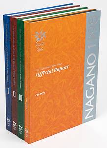 The official report of the XVIII Olympic Winter Games Nagano 1998. 4 Bände (3 Bücher + 1 CD-Kassette) im Originalschuber. - Bild 4