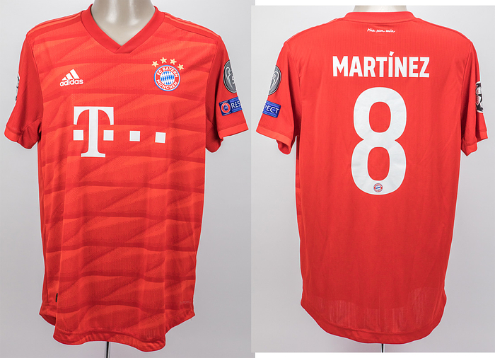 match worn football shirt Bayern Munich 2019/2020