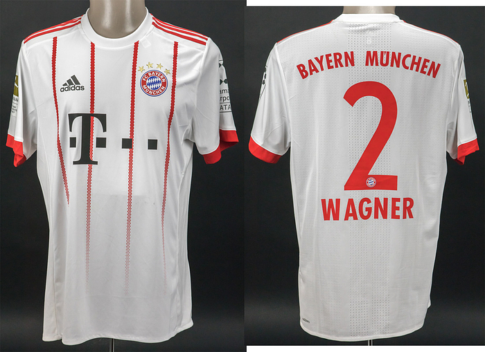 match worn football shirt Bayern Munich 2017/2018