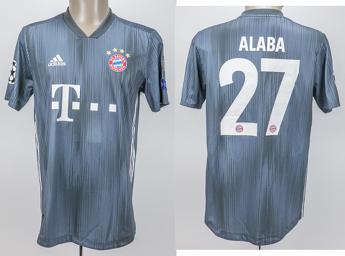 match worn football shirt Bayern Munich 2018/2019