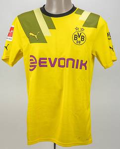 Original match worn Spielertrikot von Borussia Dortmund mit der Rückennummer 37. Getragen von Lion Semic am 24.11.2022 im Spiel der Asia-Tour gegen den Lion City Sailors (Singapur) - BVB 2:7. Ungewaschen. Mit original Autograph von Semic auf der Rückennummer. Status:AAC. - Bild 2