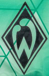 Sorry, no english description is available. ... match worn football shirt Werder Bremen 1990/1991 -  Condition: A-.....Trikot langarm; Größe ca. L; Vereins-Logo und Werbeaufdruck 'Portas Der Renovierer Nr. 1' geflockt; Puma-Logo geflockt; Rückennummer geflockt; Trikot hat Gebrauchsspuren (Flock leicht verwaschen); Puma. Wäshezeichen fehlt. Der Einlieferer hat diese Trikot 1991 von Borowka erhalten. - Bild 4