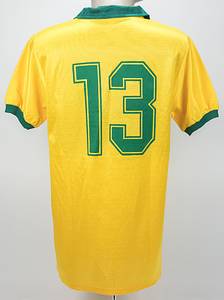 World Cup 1990 match worn football shirt Brazil - Bild 3