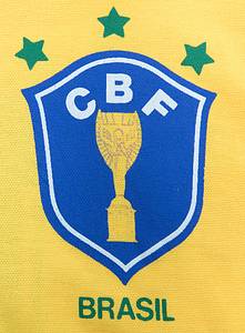 World Cup 1990 match worn football shirt Brazil - Bild 4