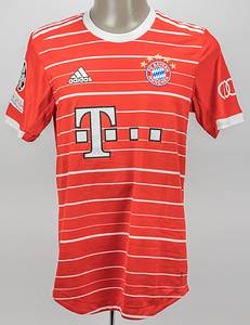 Original match worn / issued Spielertrikot vom FC Bayern München mit der Rückennummer 8. Getragen von Leon Goretzka am 08.03.2023 im Achtelfinale der UEFA Champions League gegen Paris Saint Germain.  Bayern - PSG 2:0. Goretzka ist 59-facher Nationalspieler von Deutschland. Status:AAB. - Bild 2