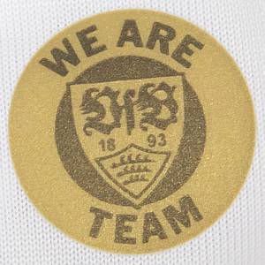 Original match worn / issued Spielertrikot vom VfB Stuttgart mit der Rückennummer 6. Getragen von Angelo Stiller am 29.01.2025 im Spiel der UEFA Champions League gegen Paris Saint Germain. VfB - PSG 1:4. Stiller ist 4-facher Nationalspieler von Deutschland. Status:AAC. - Bild 5