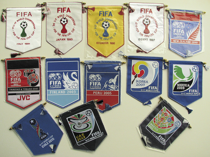 FIFA pennants " U-17 World Championship" 1991 -15