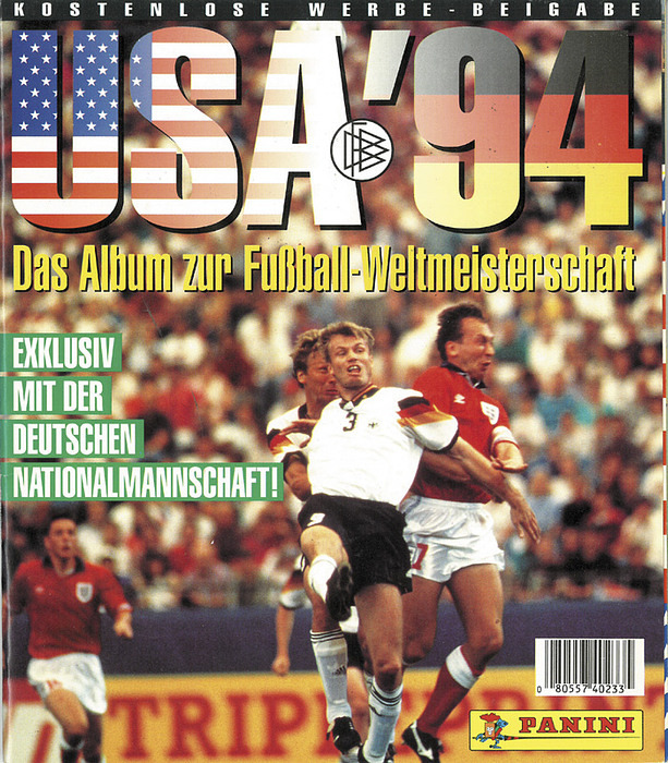 USA '94. Das Album zur Fußball-Weltmeisterschaft.