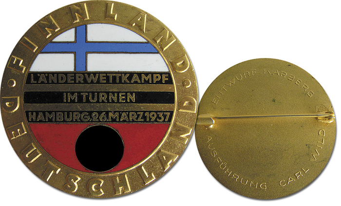 Gymnastics contest participation badge Germany 19