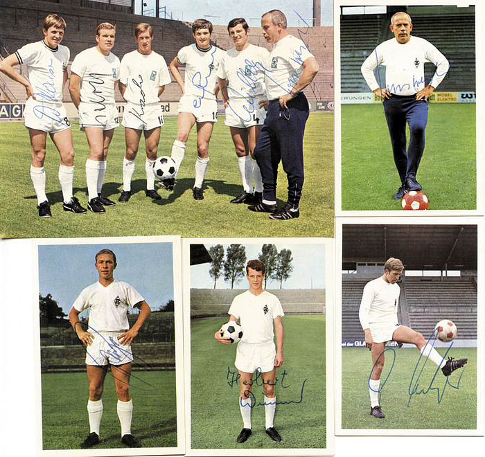 Autogramme: Football: Borussia Moenchenglach