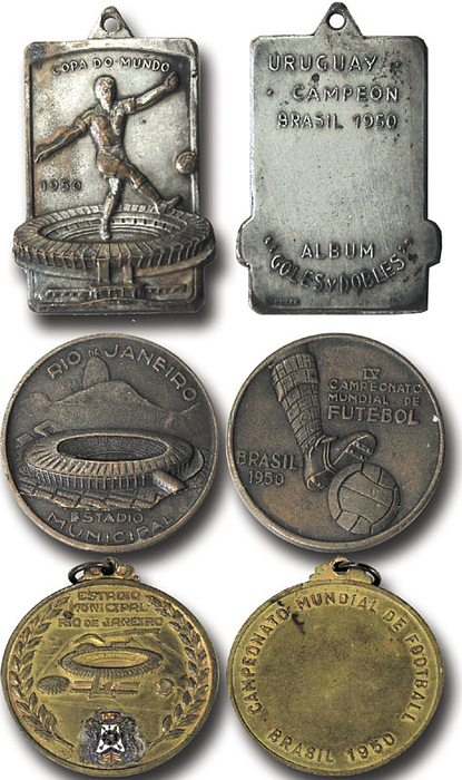 World Cup 1950. Commemorative Medal Brazil 1950