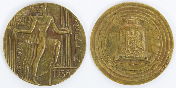 Olympic games Berlin 1936. Participation medal