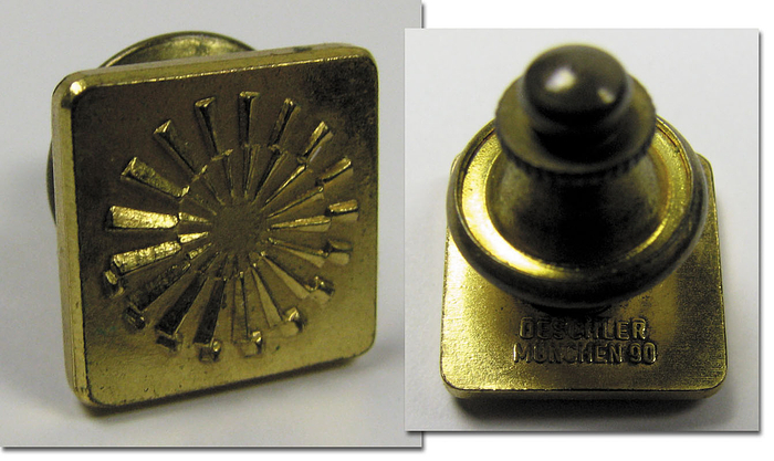 Olympic Games 1972  Munich Gold medal Winner Pin